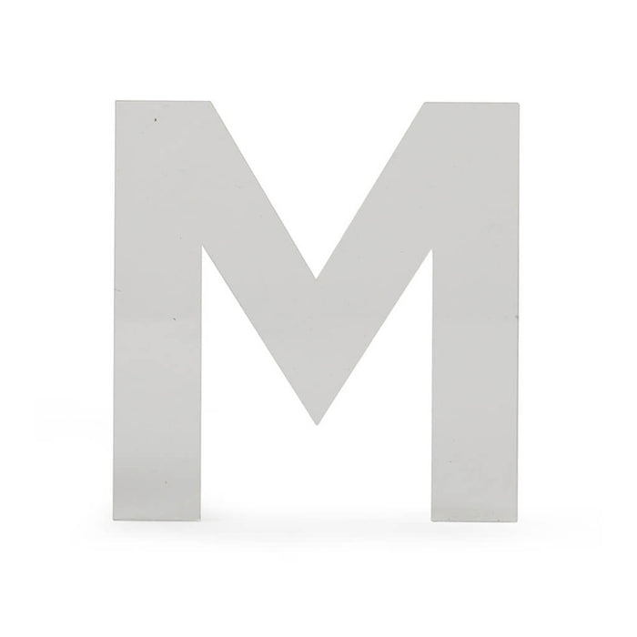 Acrylic Upper Sans Serif Letters M