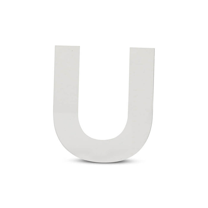 Acrylic Upper Sans Serif Letters U