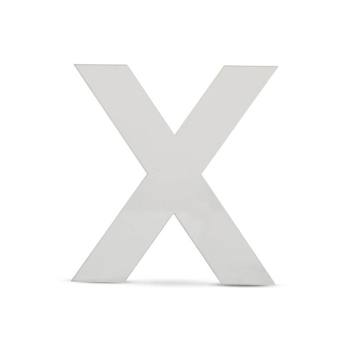 Acrylic Upper Sans Serif Letters X