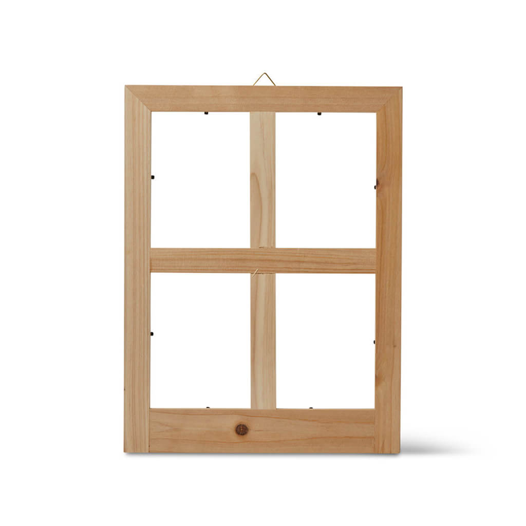 Wood Window Frame, 12in x 16in