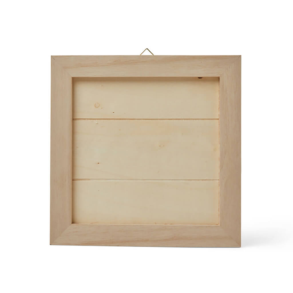 Square Pallet Wooden Surface 10in x 10in