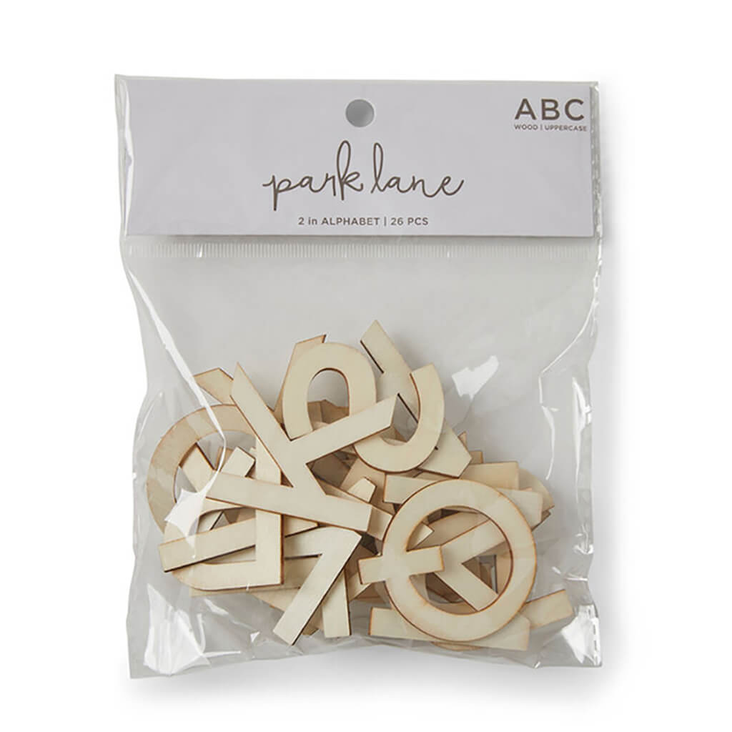 Bagged Uppercase Sans Serif Letters 26pcs