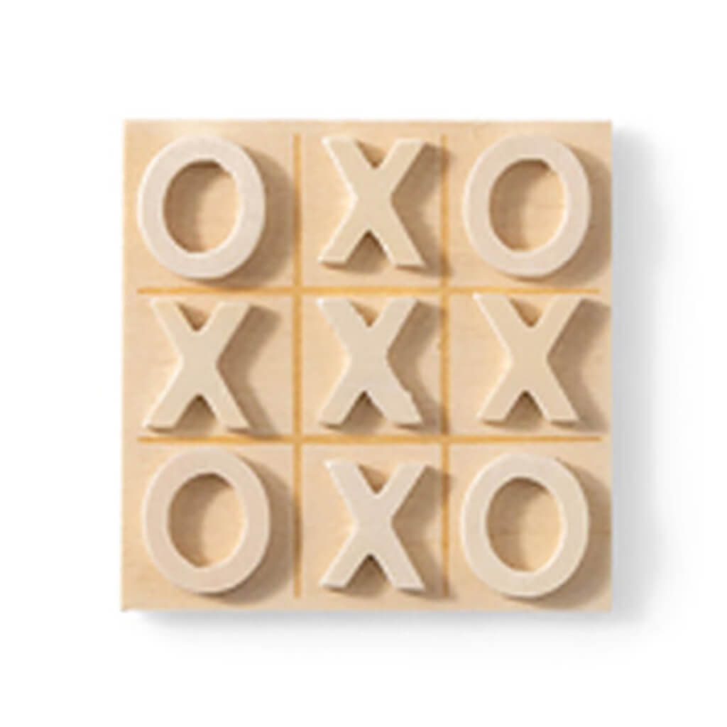 Park Lane Wooden Tic-tac-toe Game