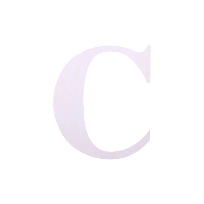 Wood Upercase Serif Letters 7in C