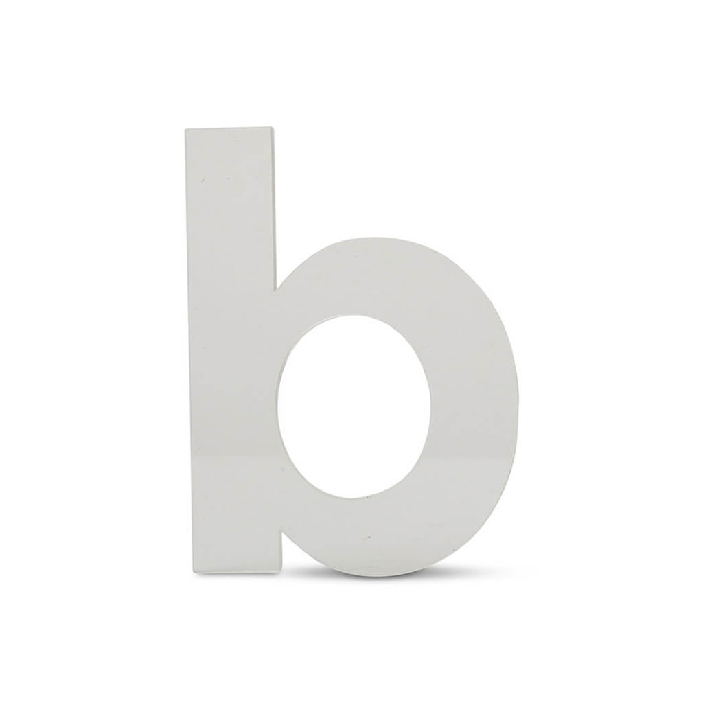 Acrylic Lower Sans Serif Letters B