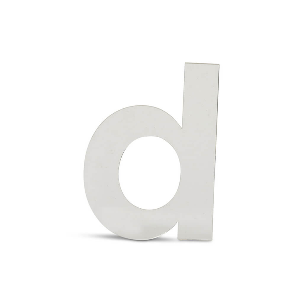 Acrylic Lower Sans Serif Letters D