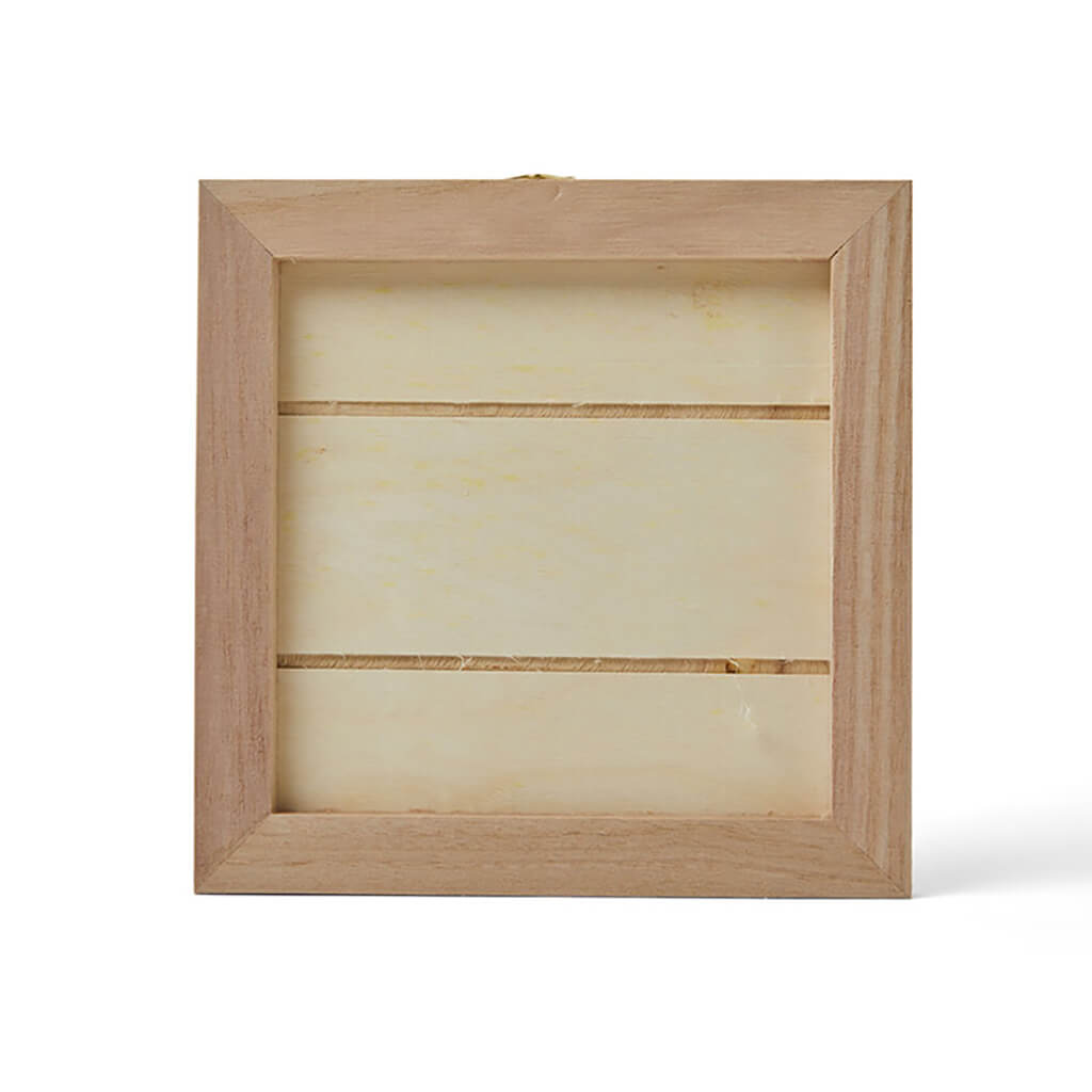 Square Pallet Wooden Surface, 6in x 6in