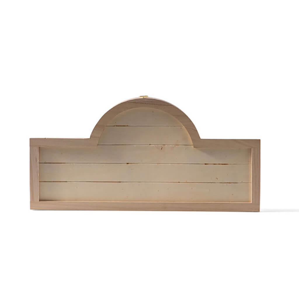 Rectangle Wooden Address Sign with Hump, 20in x 10in