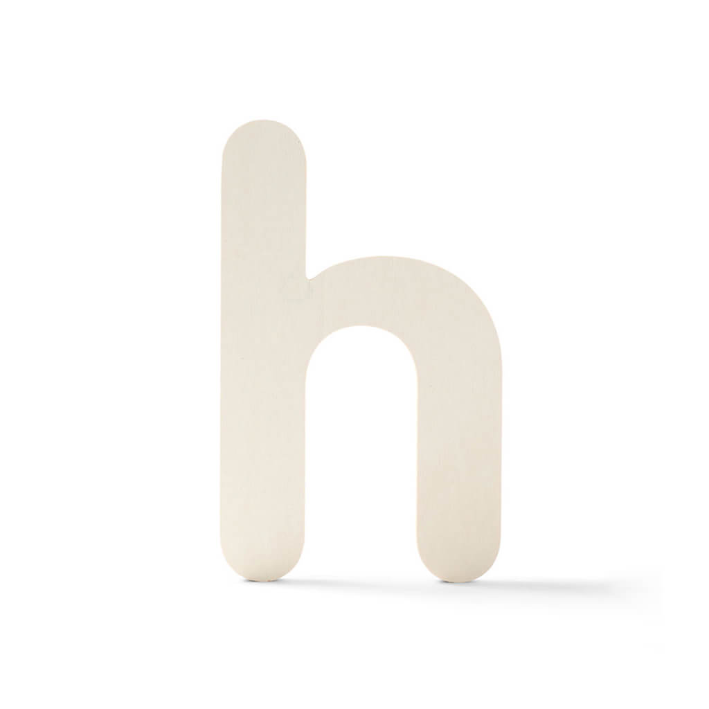 Rounded Lowercase Sans Serif H