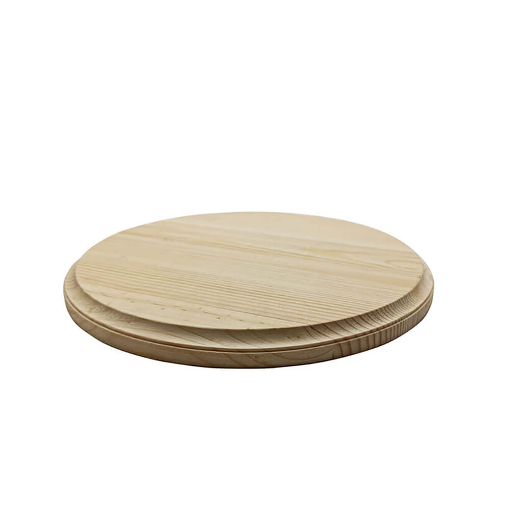 Wood Circle Plaque 8in