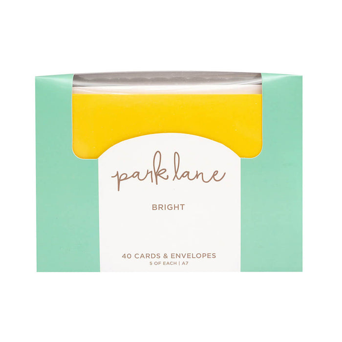 Bright A7 Cards & Envelopes 80ct