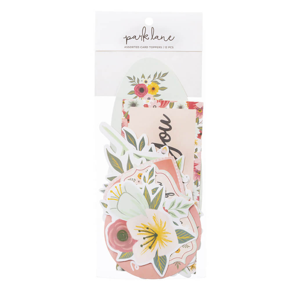 Assorted Cardstock Shapes Pack Botanical Grace