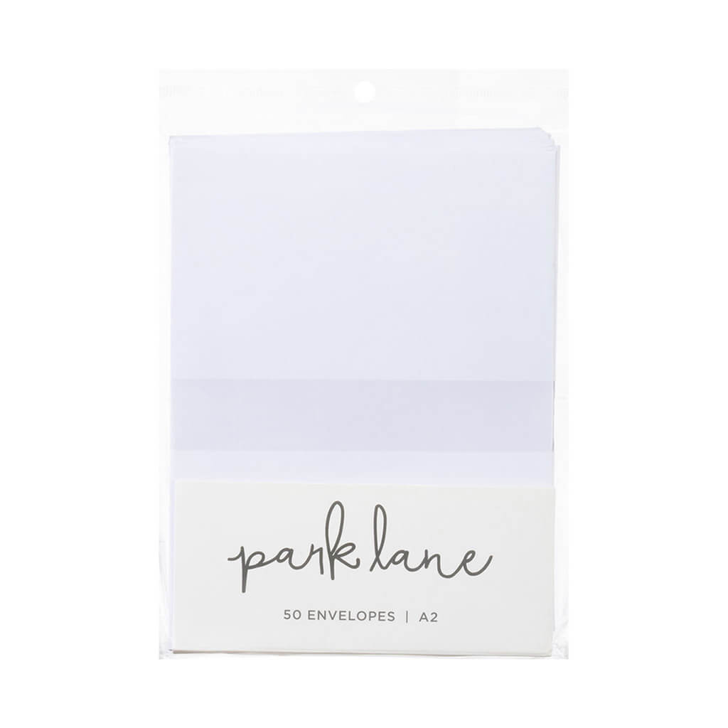 A2 White Envelopes, 50ct