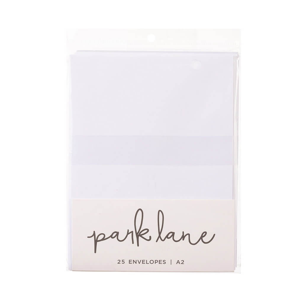 A2 White Cardstock Envelopes 25ct