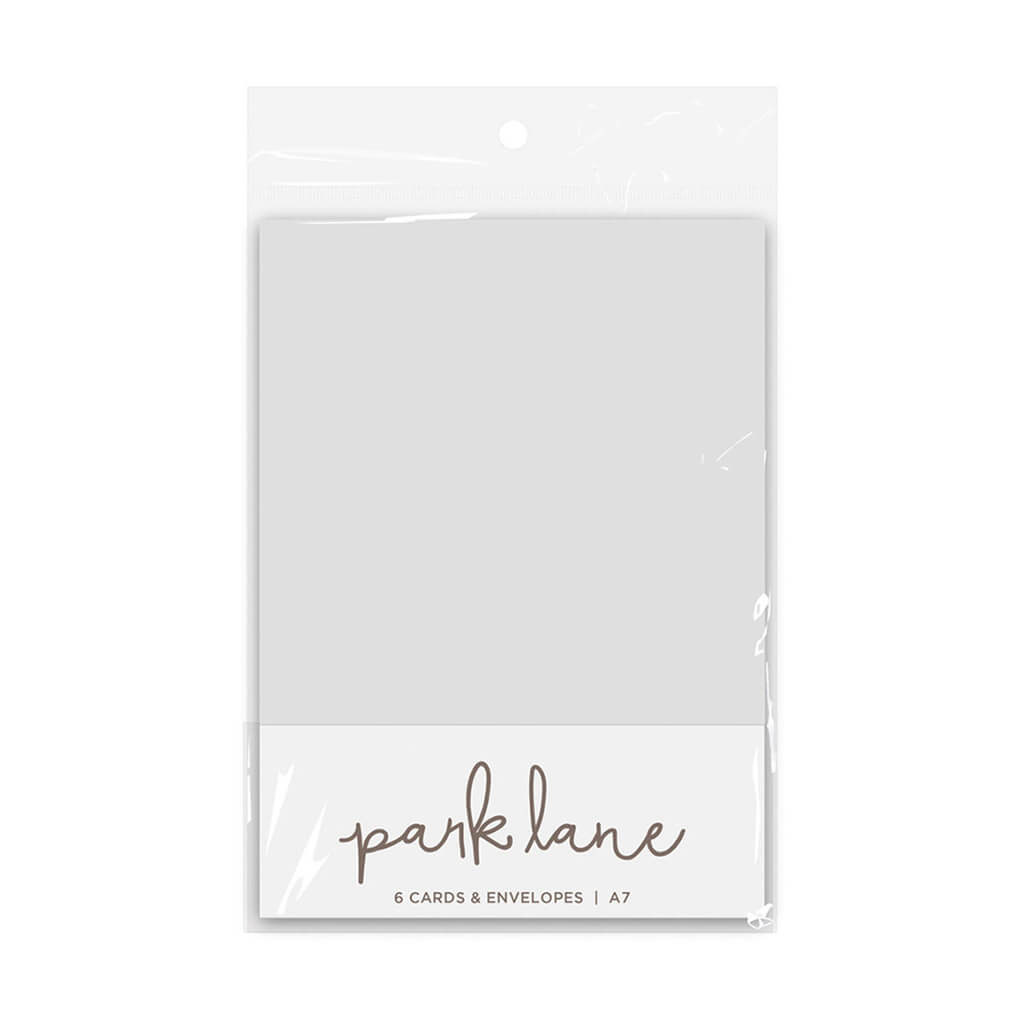 A7 White Cards and Envelopes 6ct