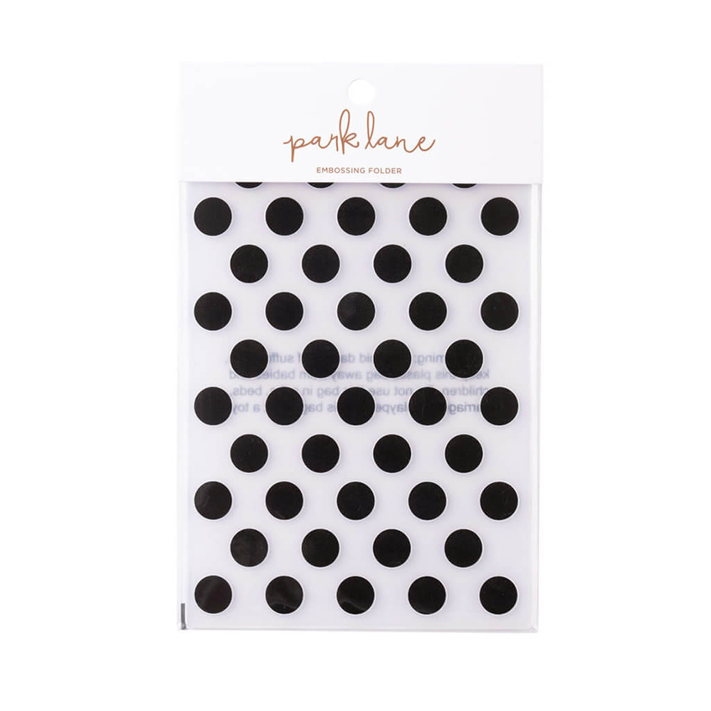 5x7 Embossing Folder Dots