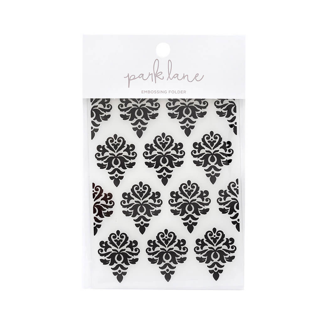 A2 Embossing Folder Damask