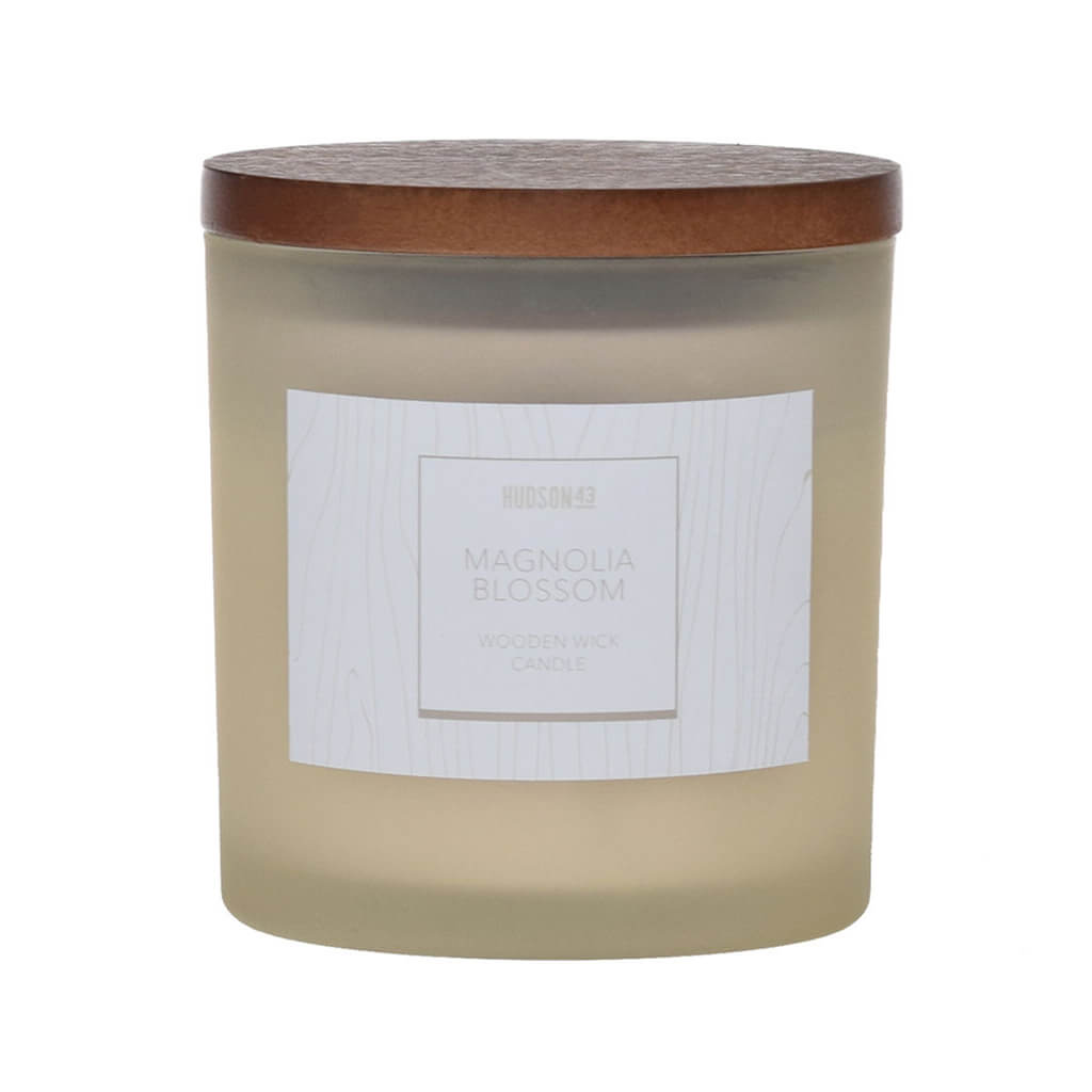 Wood Wick Magnolia Blossom Scented Jar, 12oz