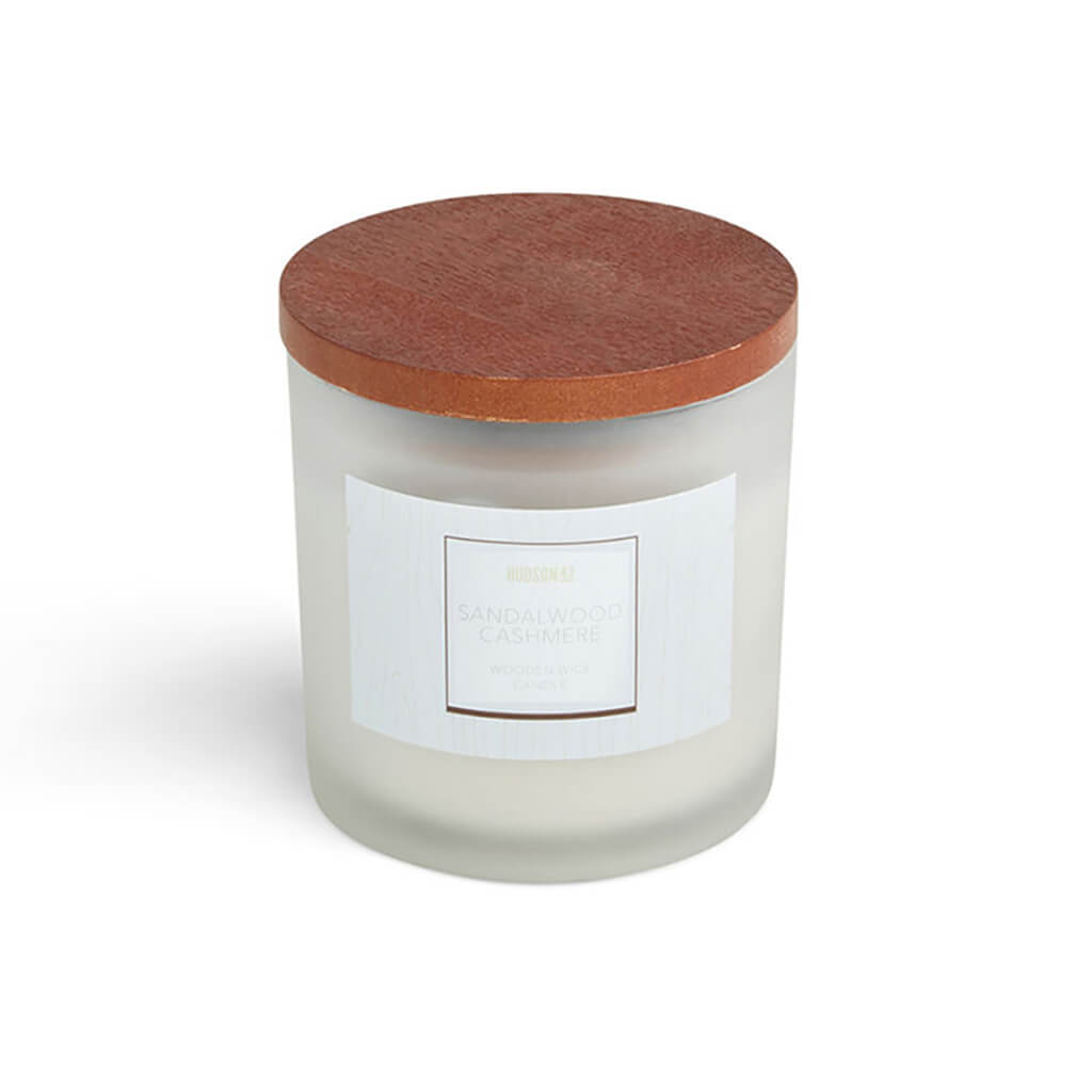 Cashmere Scented Wooden Wick Jar Candle, 12oz