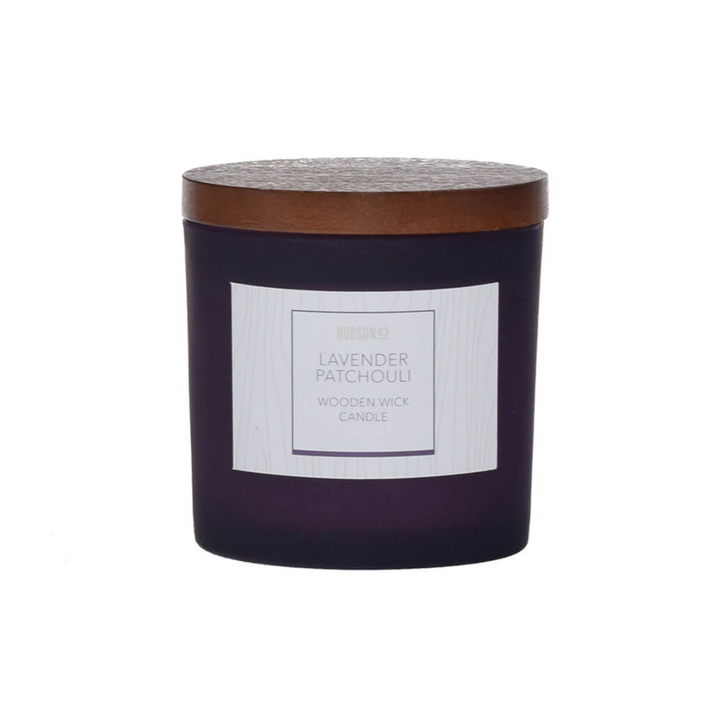 Wood Wick Lavender Patchouli Scented Jar Candle, 5oz
