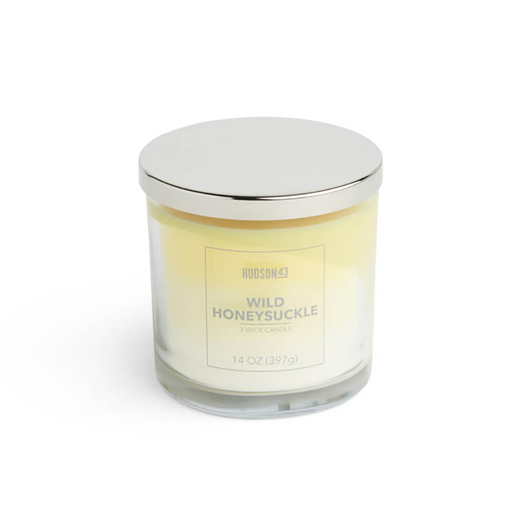 Wild Honeysuckle Scented Jar Candle, 14oz