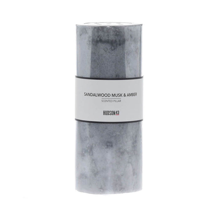 Sandalwood Scented Pillar, 3in x 6in