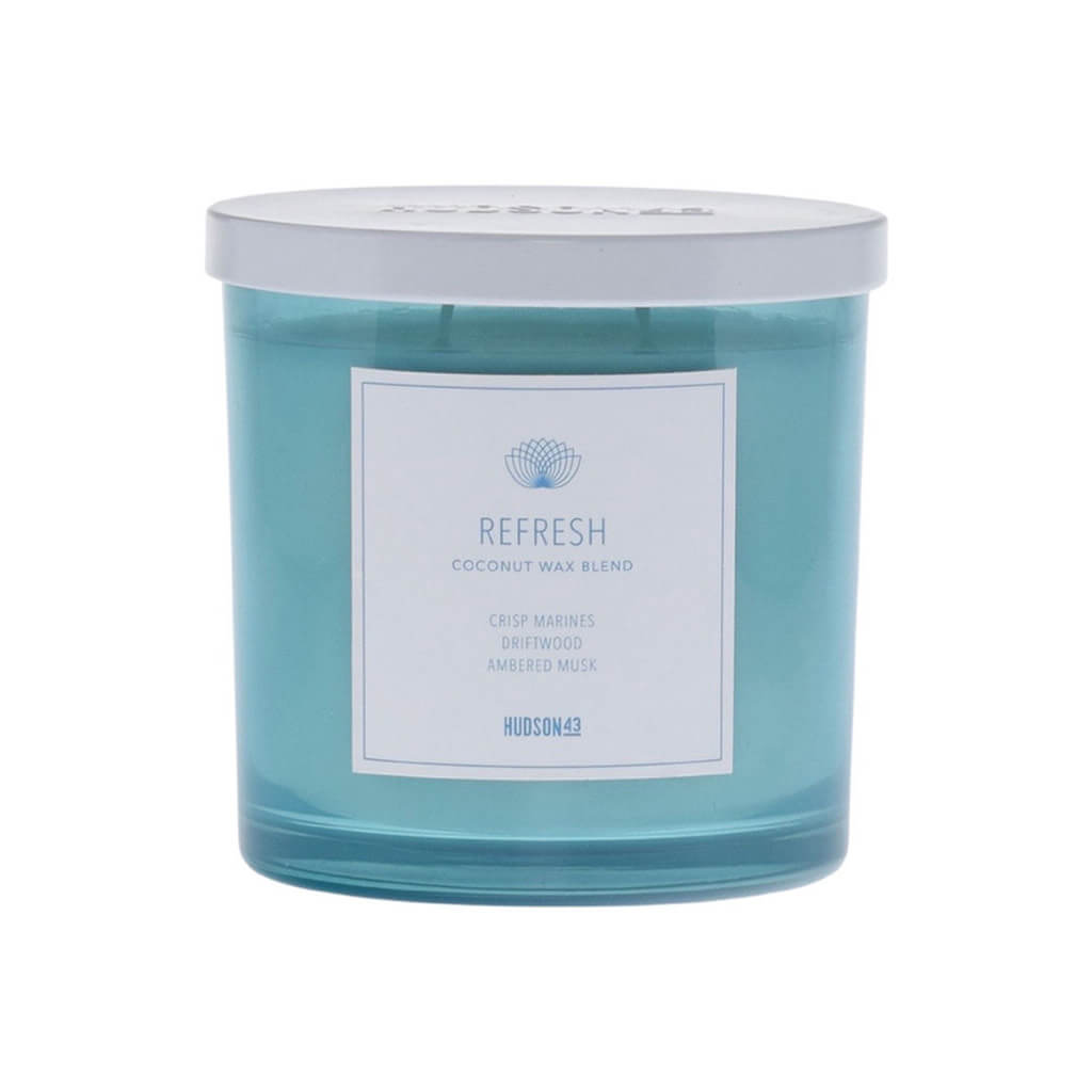 Refresh Coconut Wax Blend Aromatherapy Jar Candle 13oz