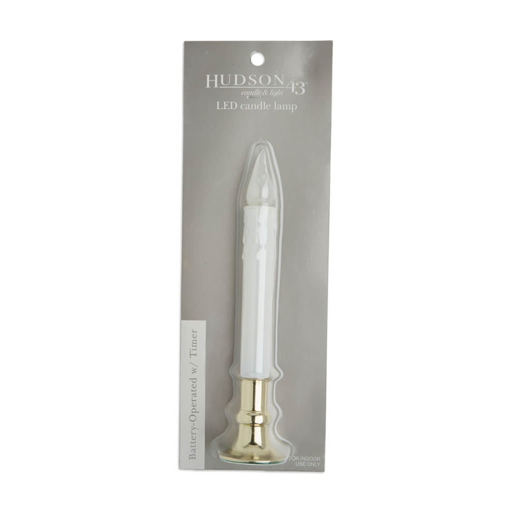 LED Flameless Taper Candle, 12in