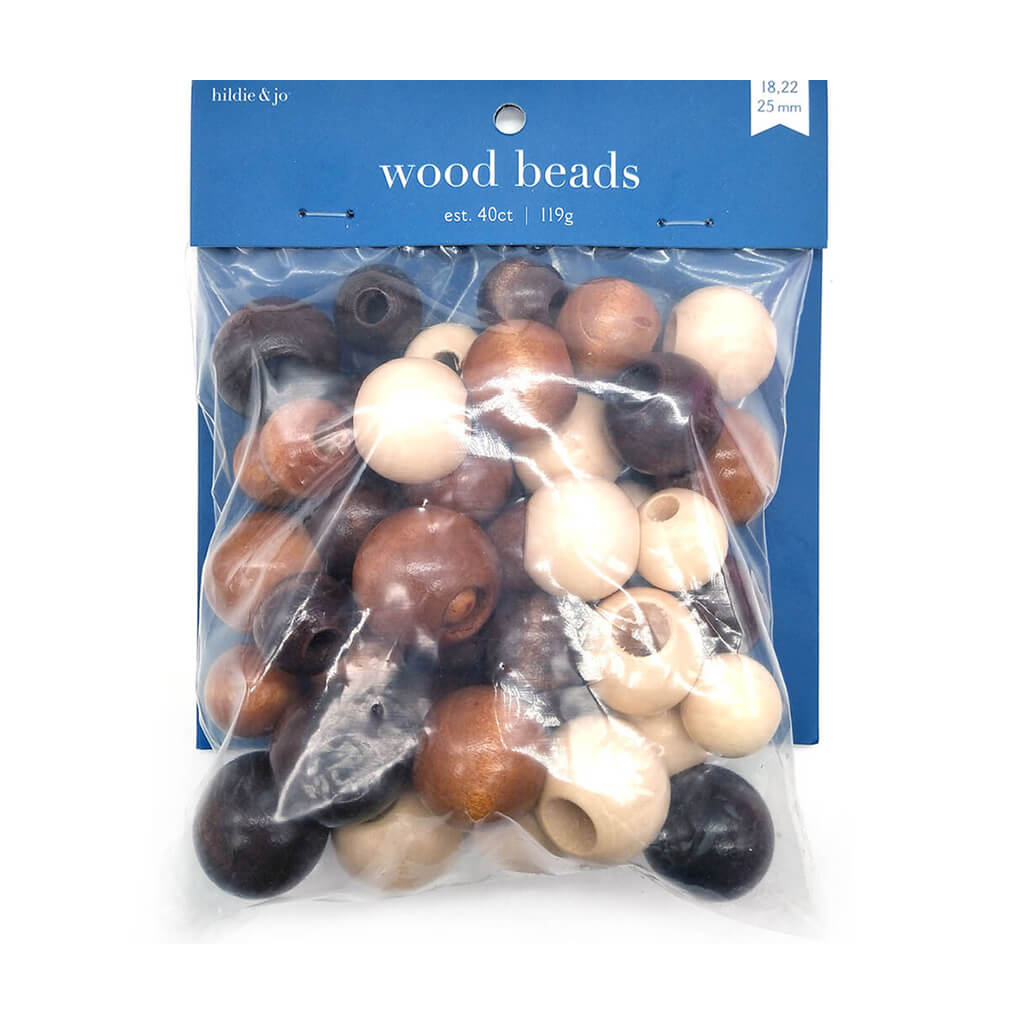 1.4oz Alphabet Wood Beads by hildie & jo