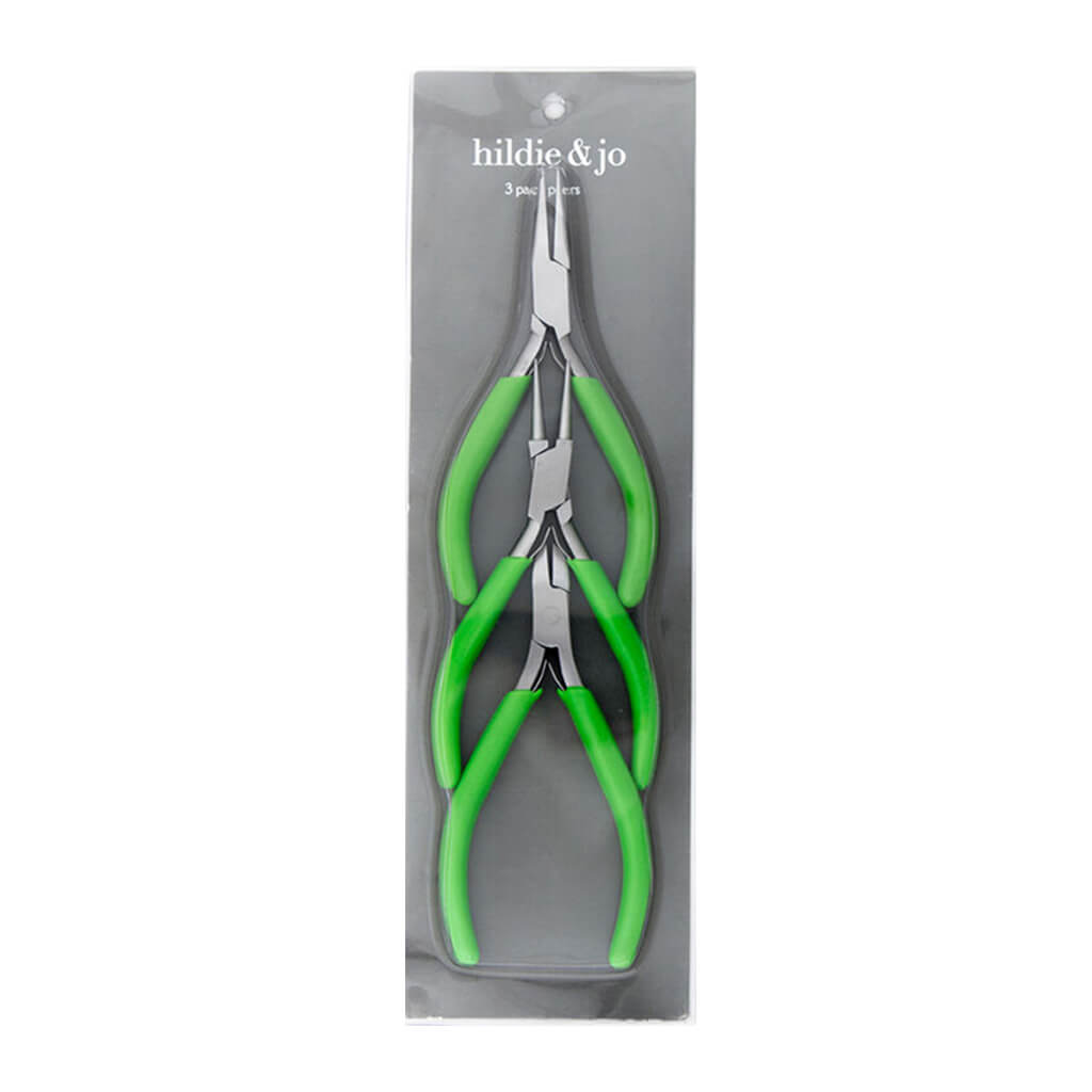 Round Precision Pliers 3pcs