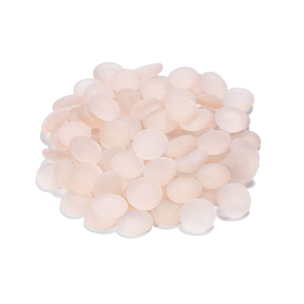 Matte Glass Gems Peach, 12oz