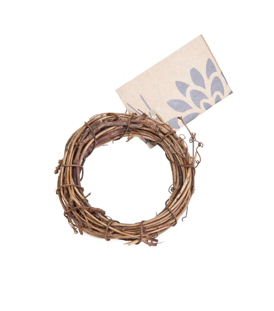 Panacea 3in Brown Grapevine Wreath