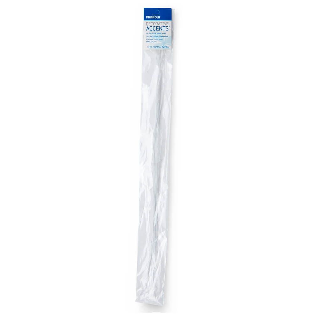 Panacea 2 Gauge White Cloth Wire 12pk