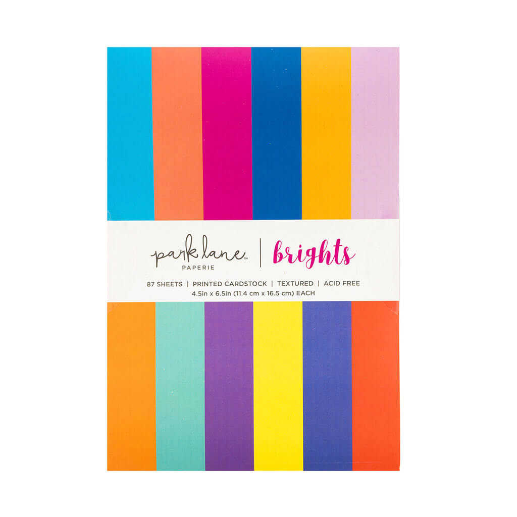 Printed Textured Cardstock Brights, 6.5in x 4.5in