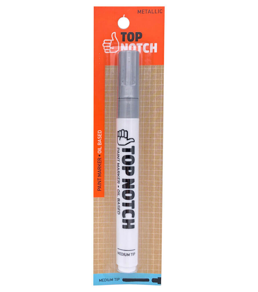 Paint Marker Medium Silver