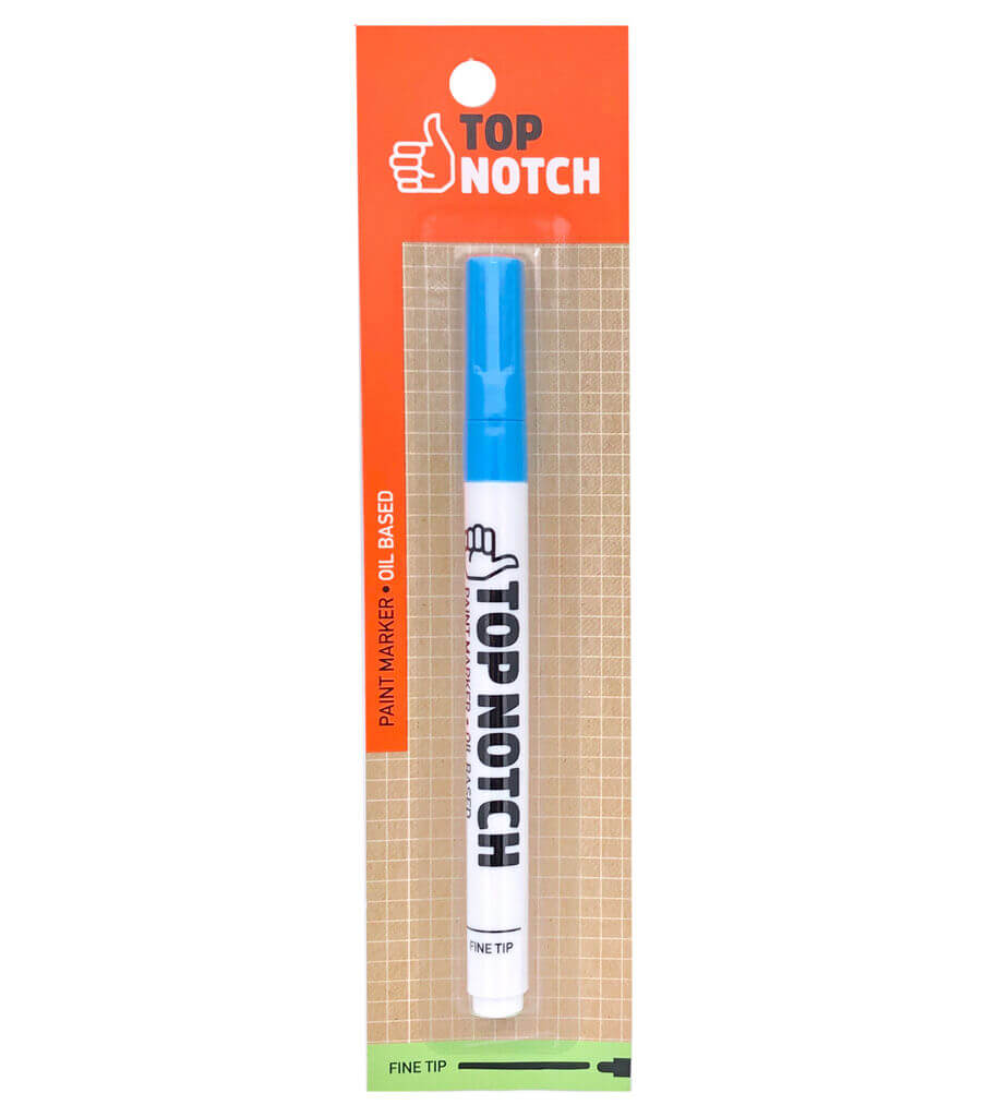 Paint Marker Fine Bright Blue