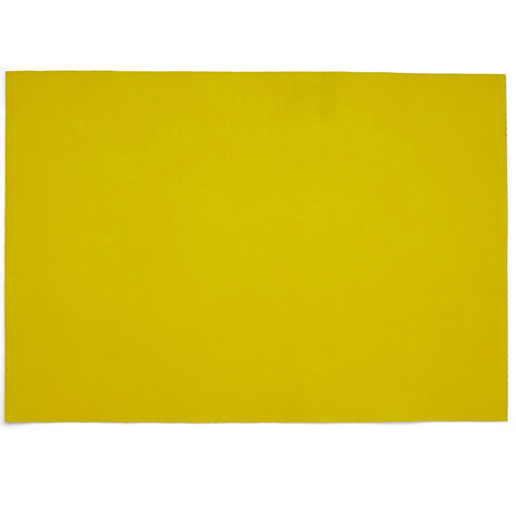 Felt Plus Premium 12in x 18in, Yellow