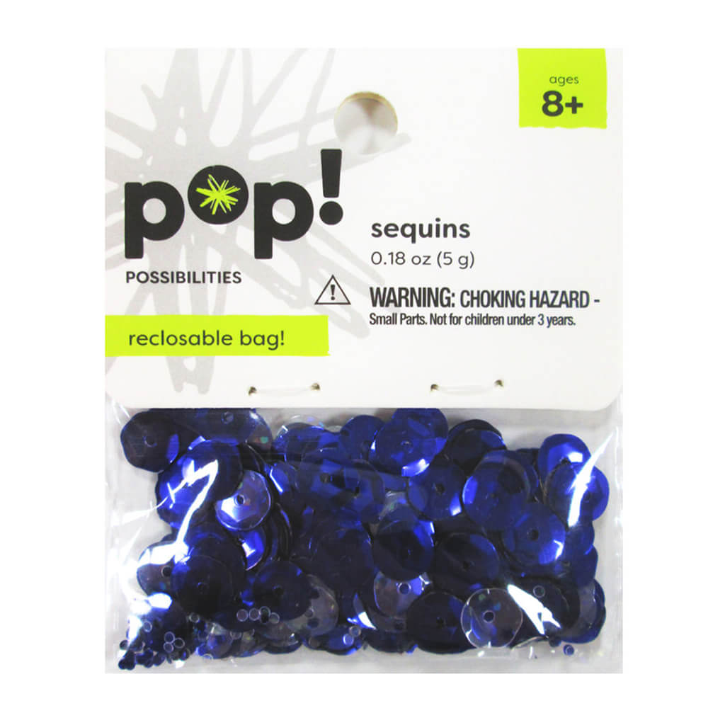 Sequins Dark Blue 5G