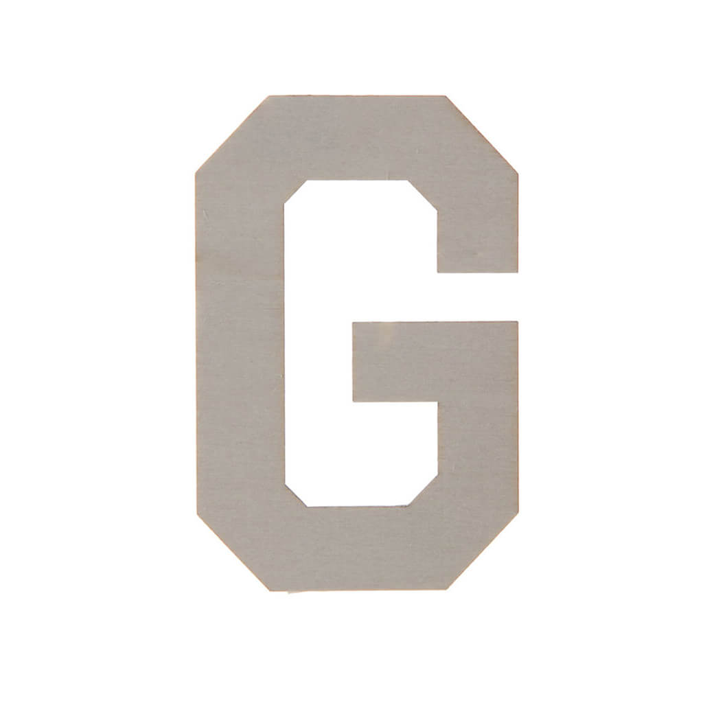 Wooden Varsity Letters G