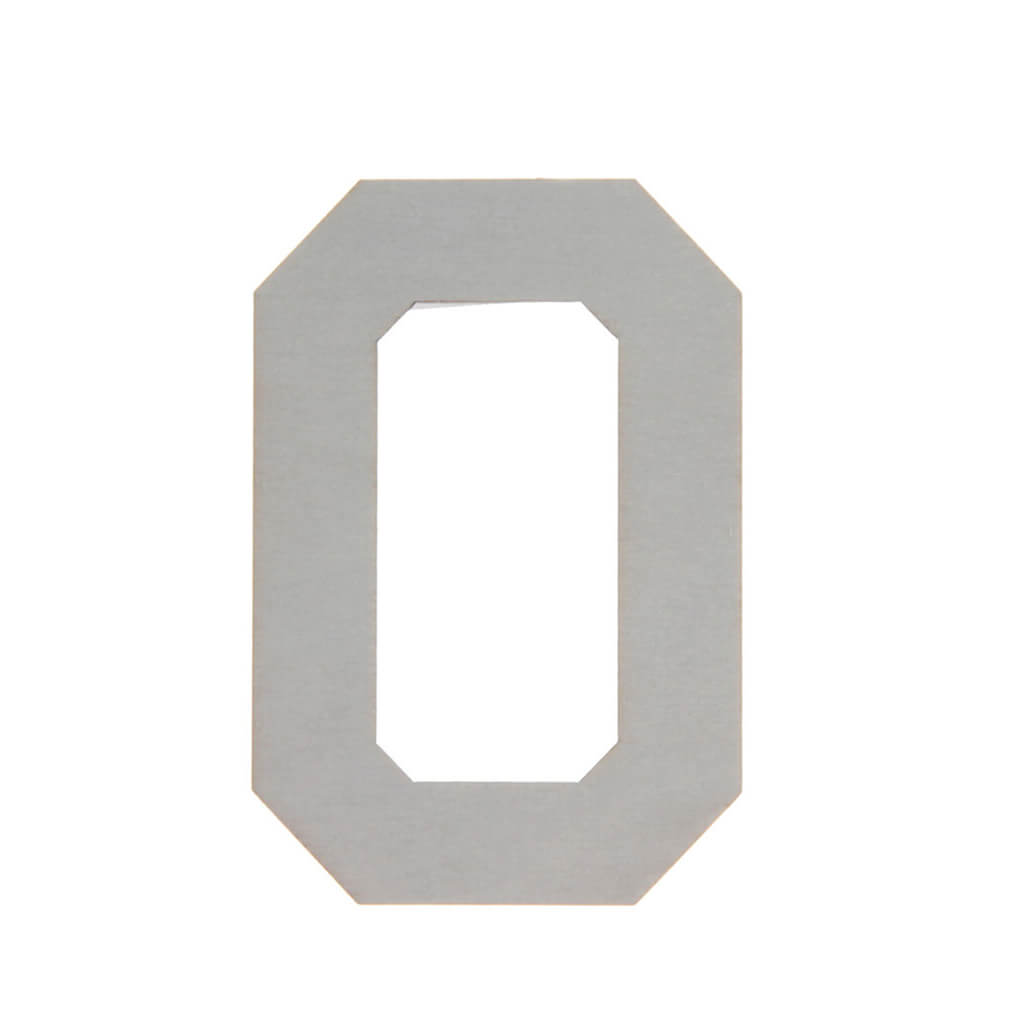 Wooden Varsity Numbers 0