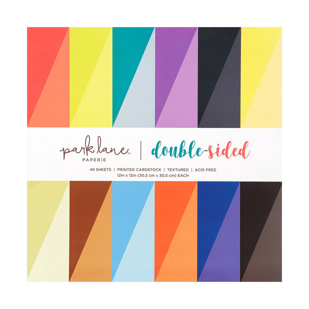 Double-Sided PrintedCardstock ,Paper Pad, 12in x12in