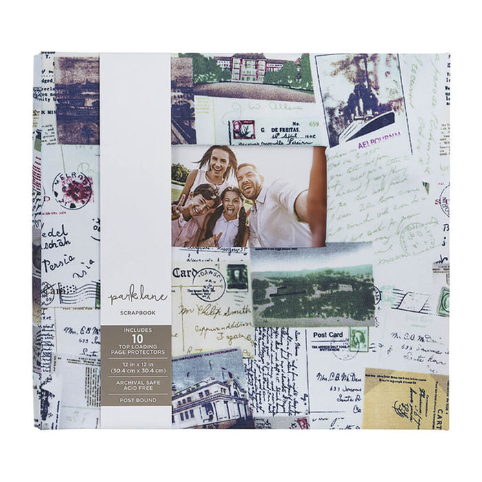 Scrapbook Album Postcards,12in x12in
