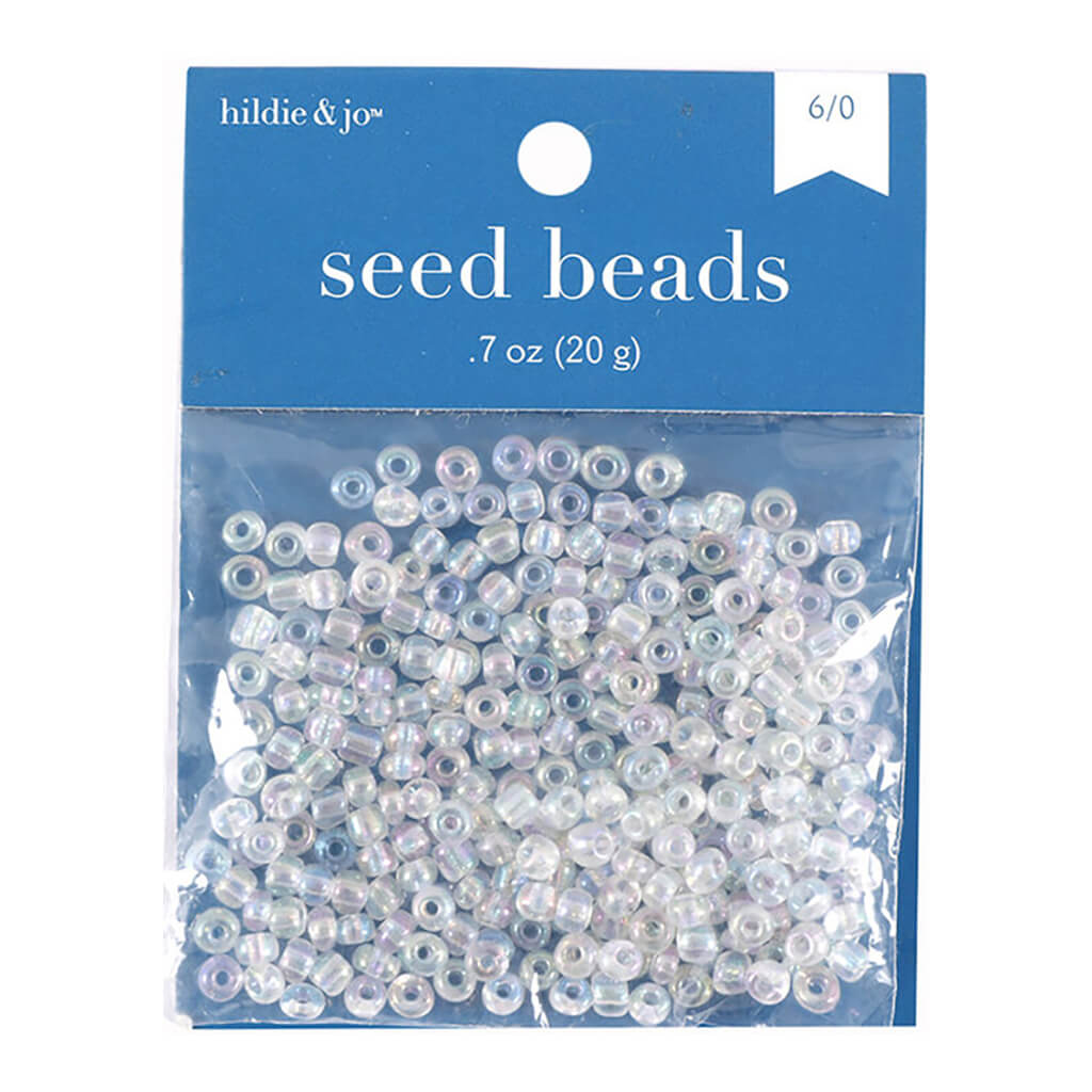 Silver Lined Glass Seed Beads