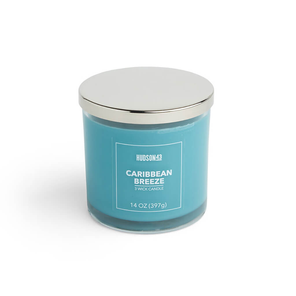 Caribbean Breeze Scented Jar Candle, 14oz