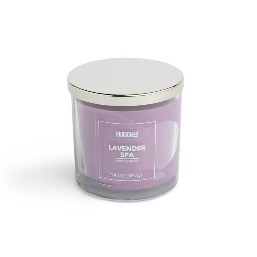 Lavender Spa Premium Scented Jar Candle, 14oz