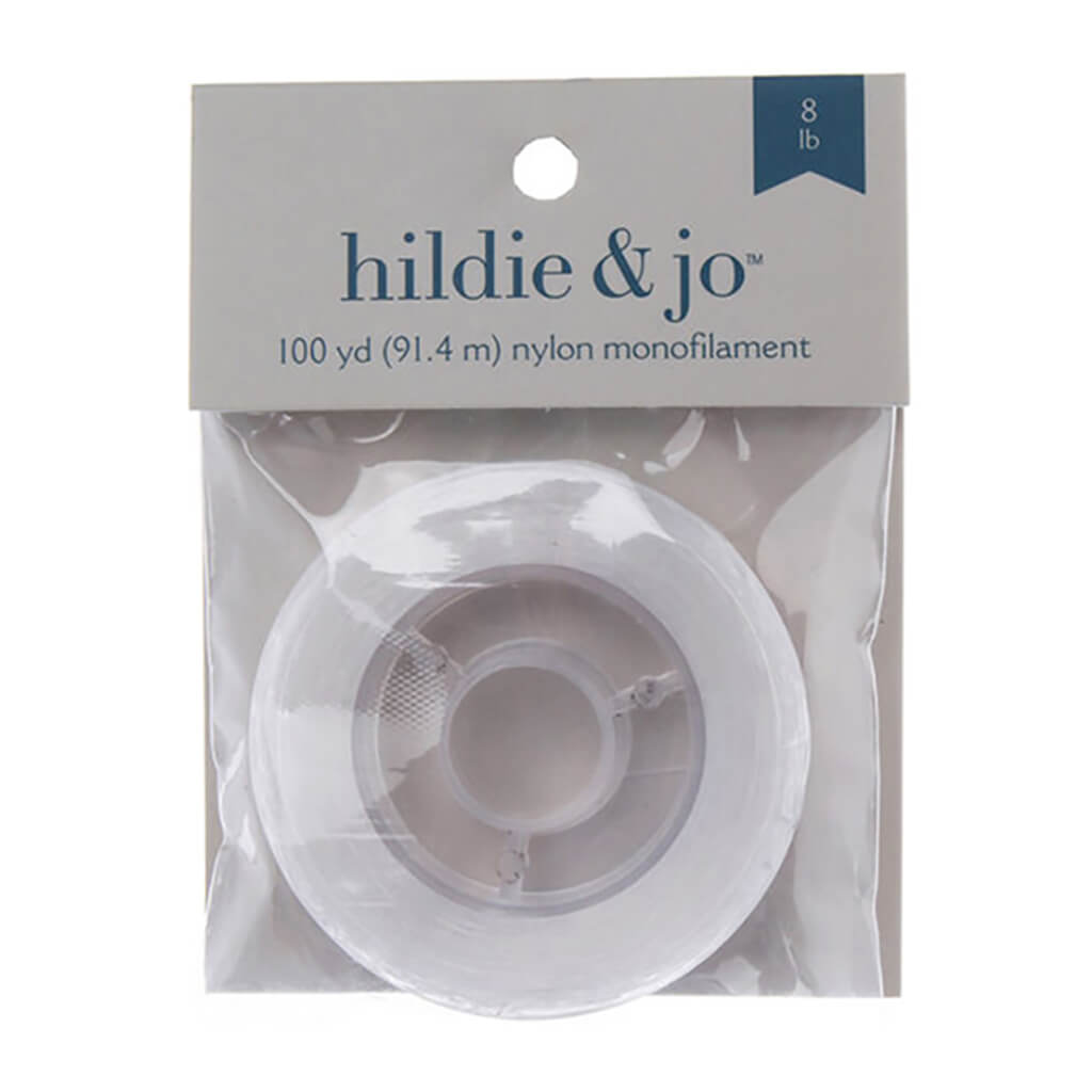 Clear Nylon Monofilament Cord 100yds