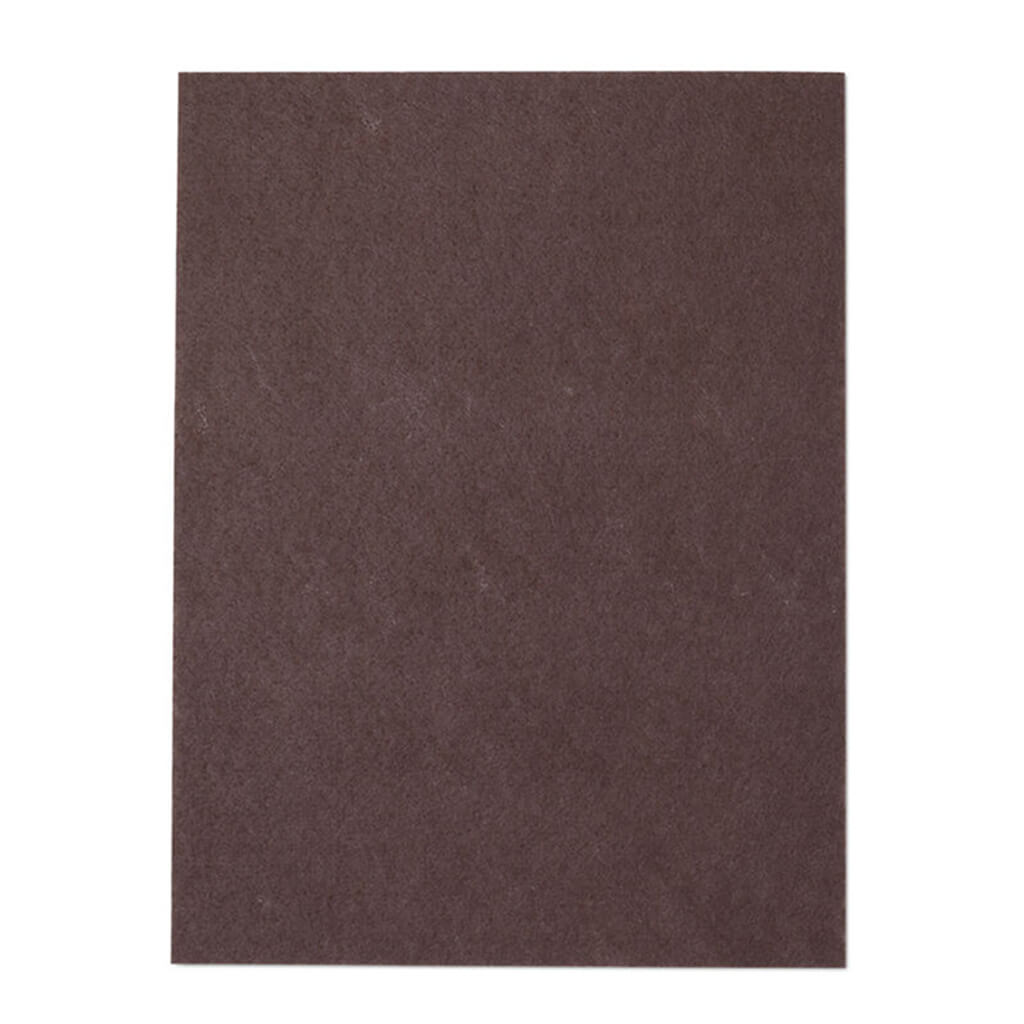 Felt Sheet Walnut