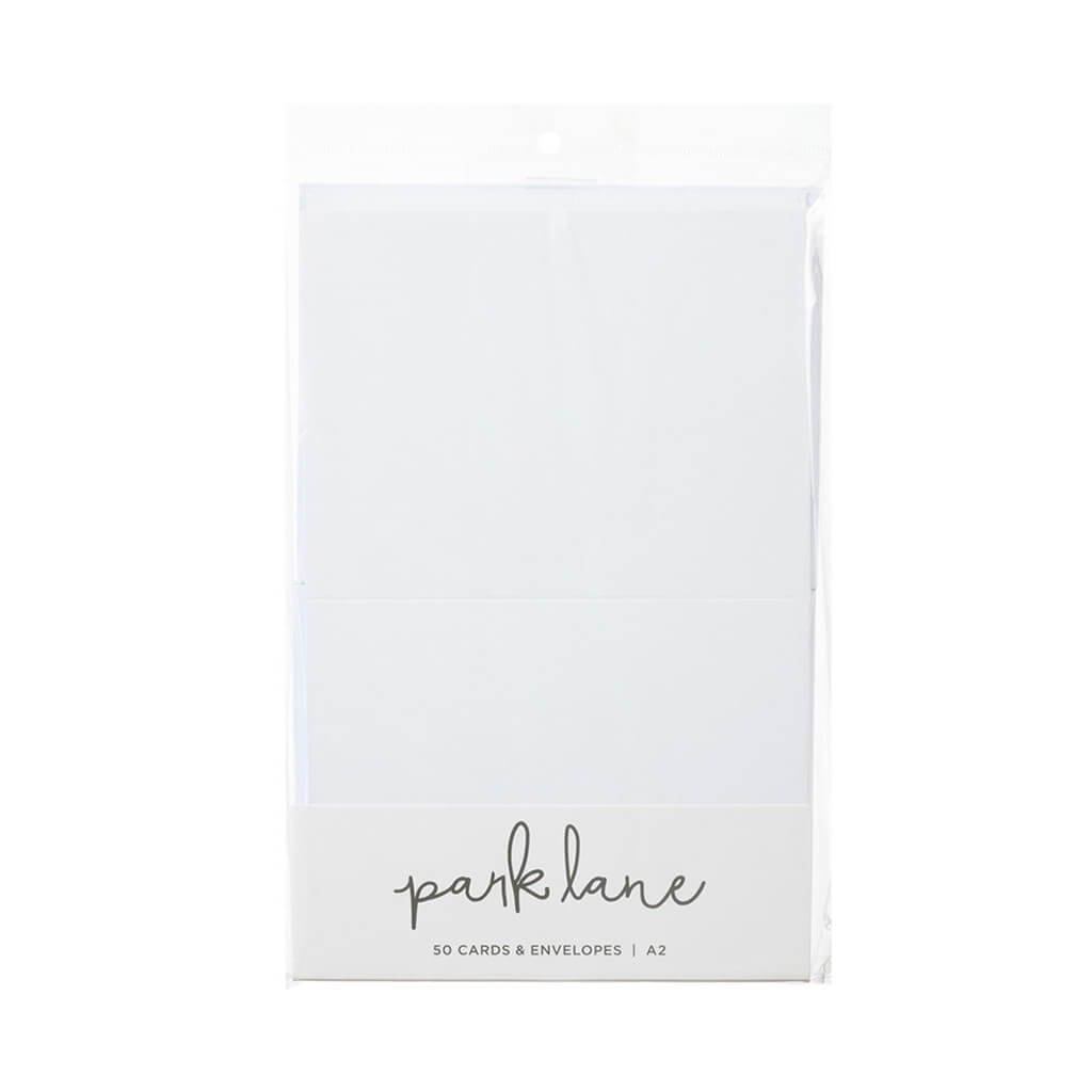 White A2 Cards &amp; Envelopes 50ct