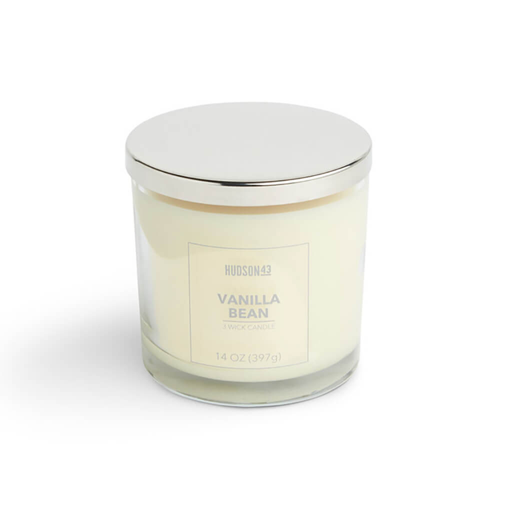 Vanilla Bean Scented Jar Candle, 14oz