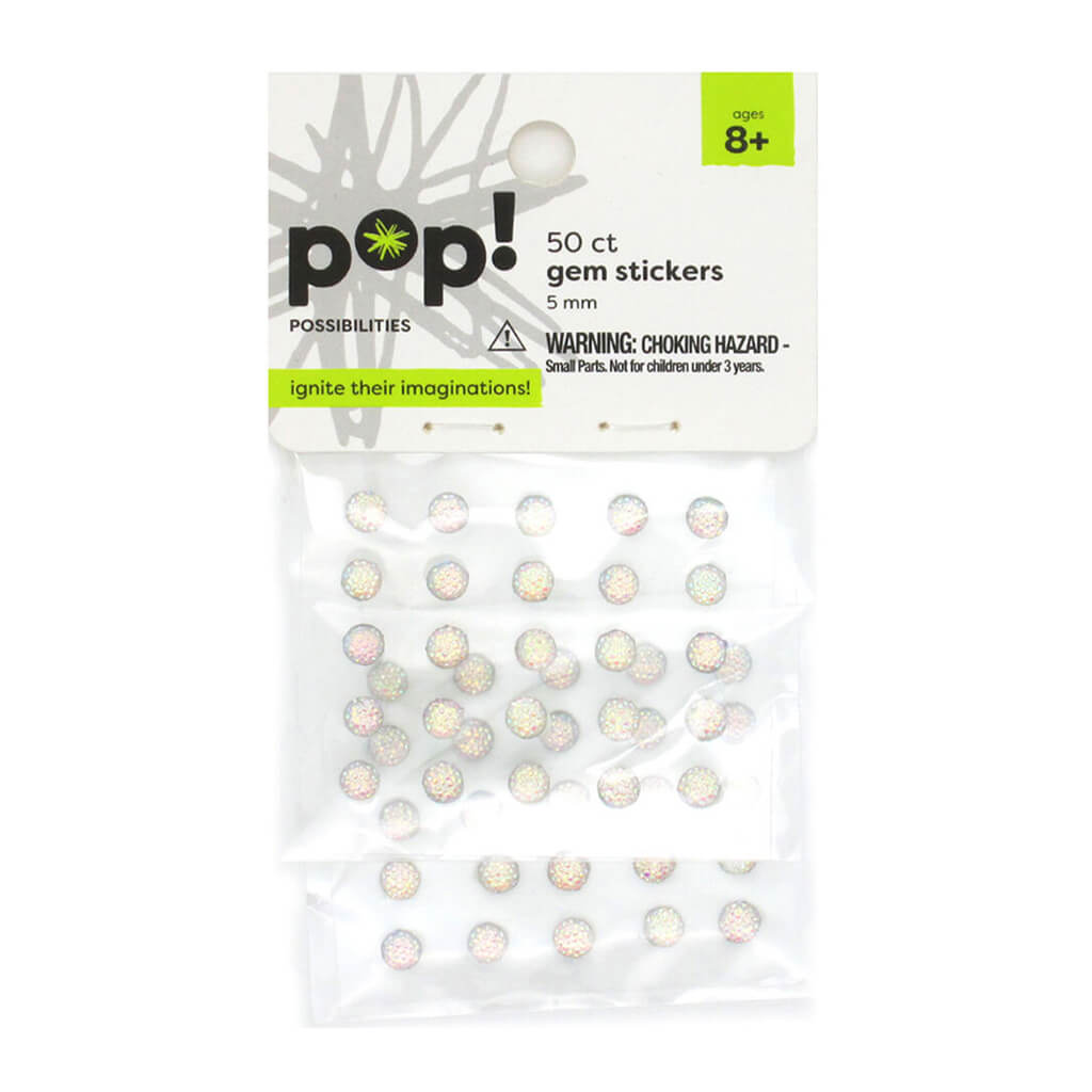 POP! Gem Sticker Gold 50pcs